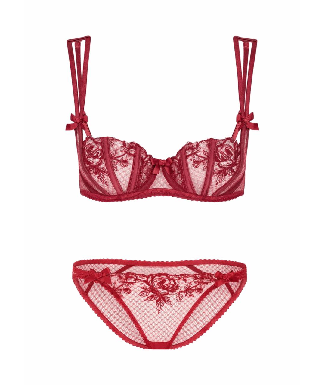 AGENT PROVOCATEUR Бордовый комплекты, фото 1