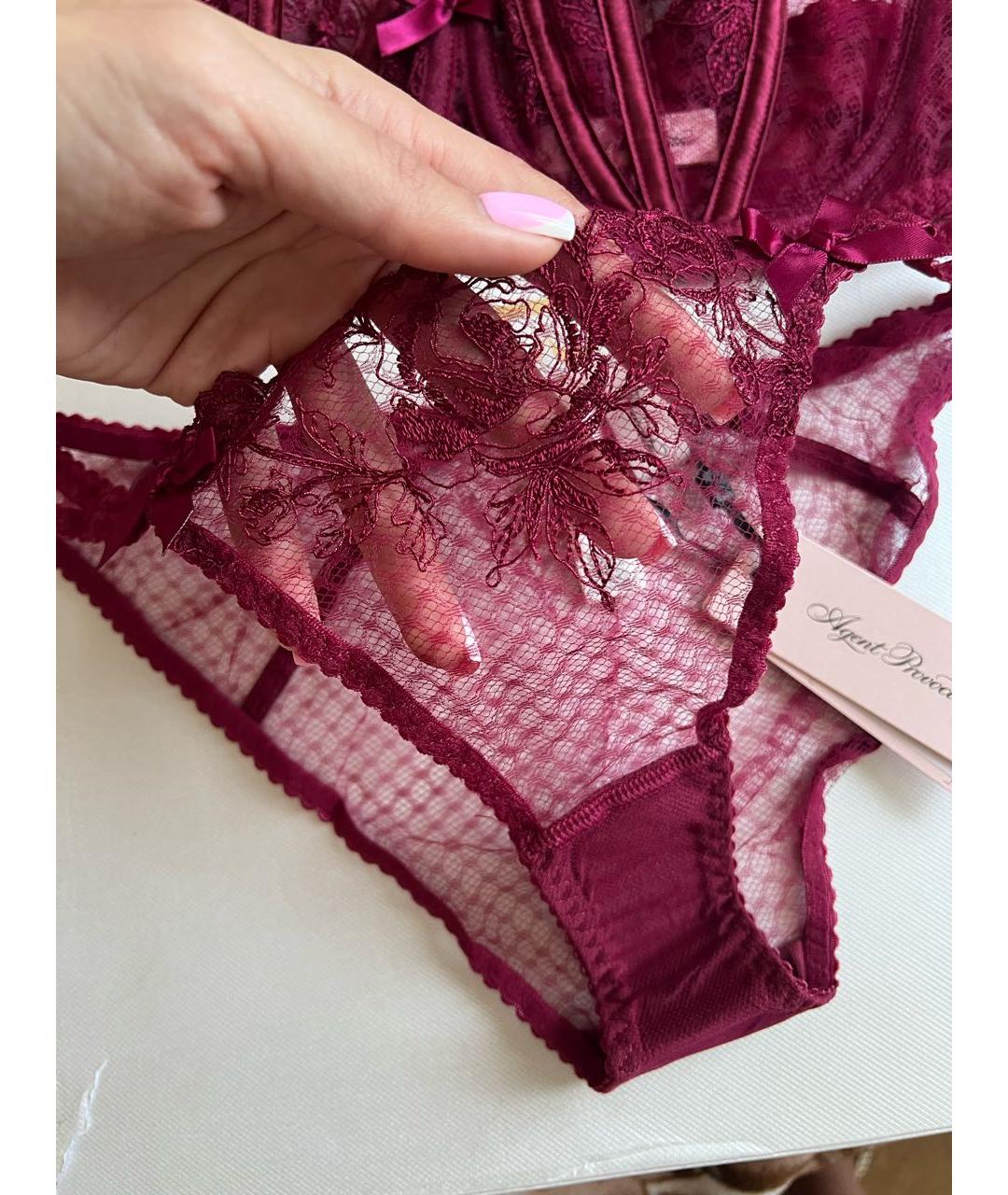 AGENT PROVOCATEUR Бордовый комплекты, фото 6