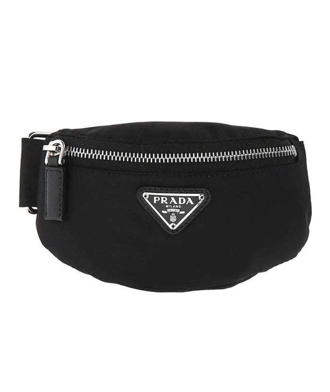 PRADA Черная поясная сумка, фото 1