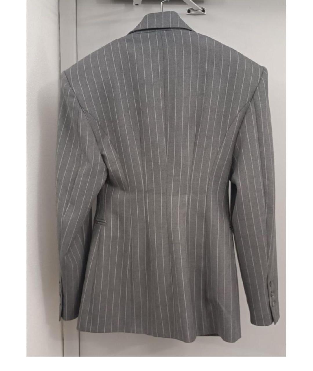 THE ANDAMANE Серый полиэстеровый костюм с брюками, фото 3