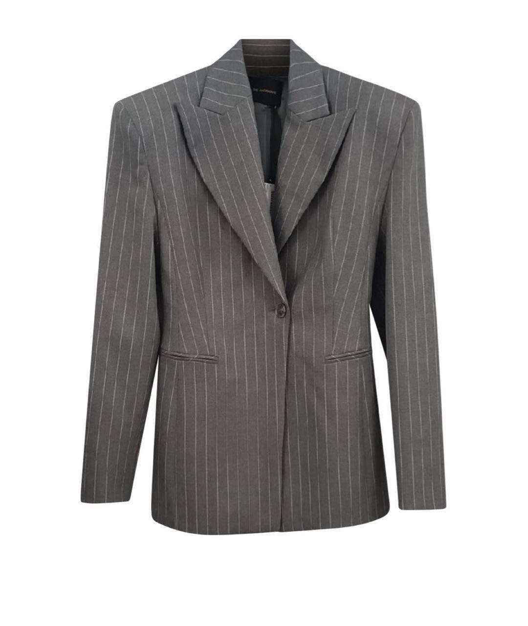 THE ANDAMANE Серый полиэстеровый костюм с брюками, фото 8