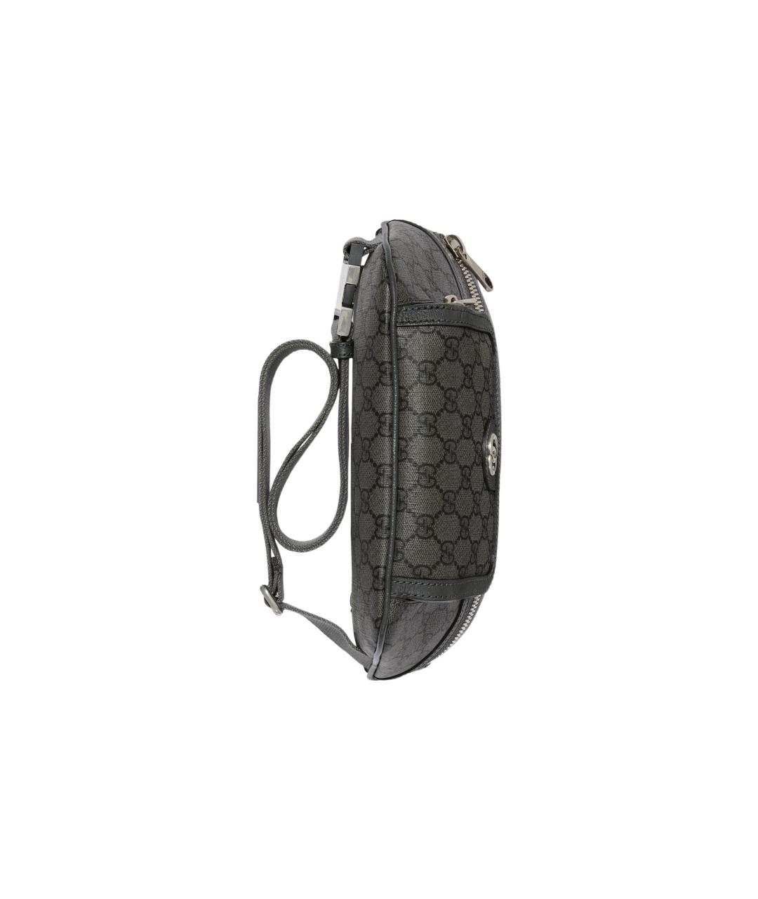 GUCCI Серая поясная сумка, фото 5