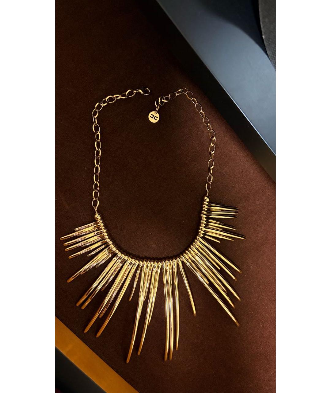 CELINE Золотое позолоченное колье, фото 5