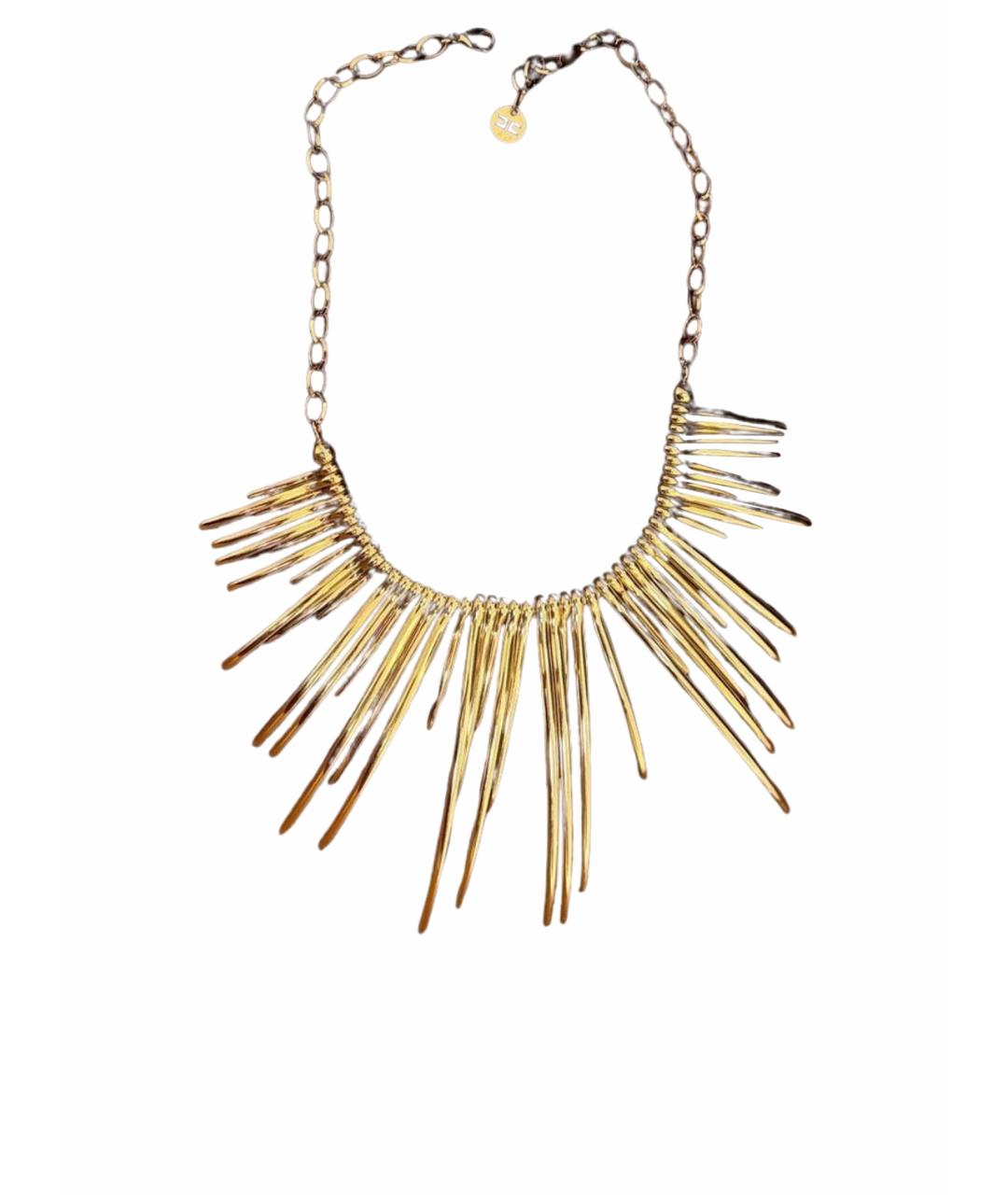 CELINE Золотое позолоченное колье, фото 1