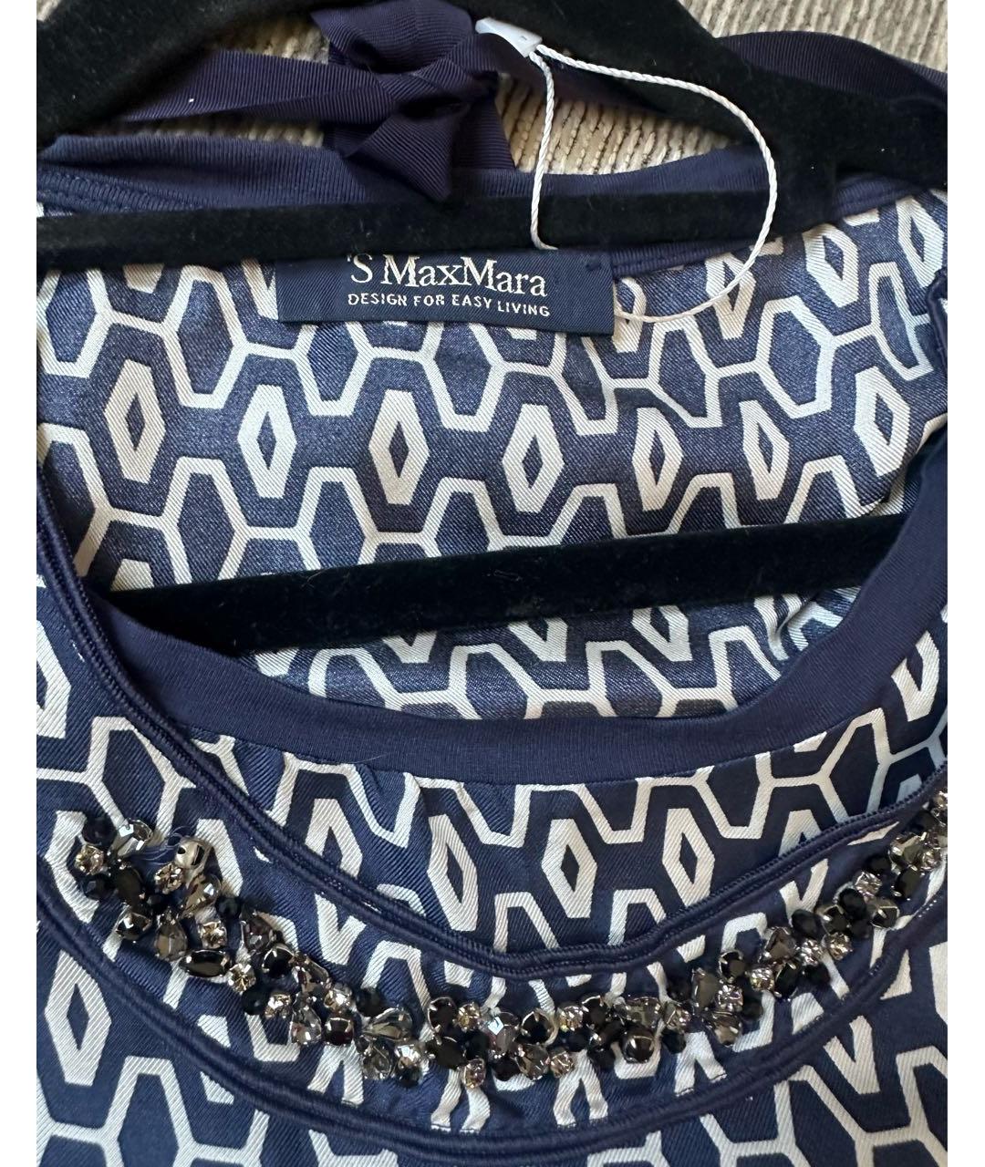 'S MAX MARA Шелковая блузы, фото 3