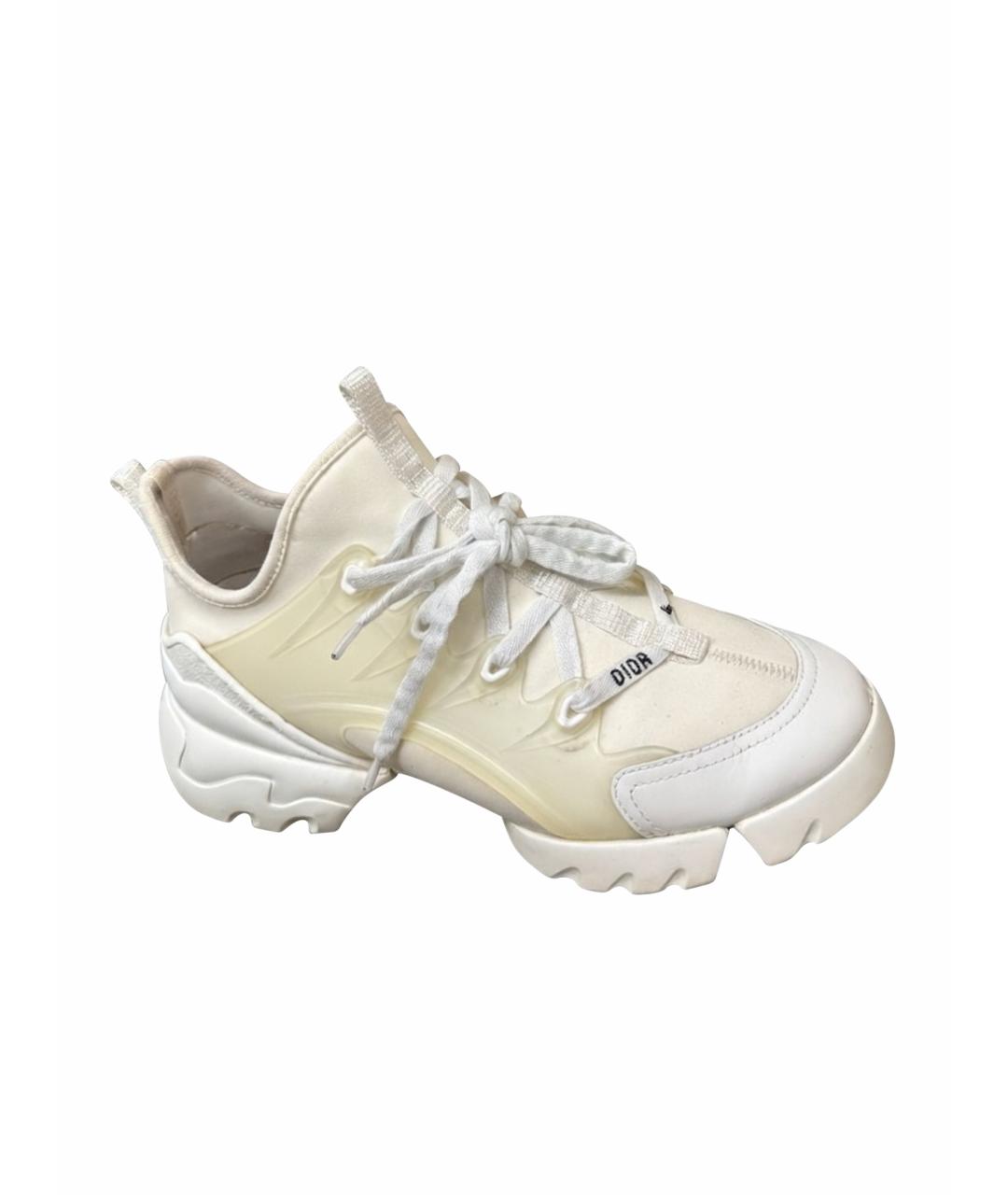 CHRISTIAN DIOR Белые кеды, фото 1