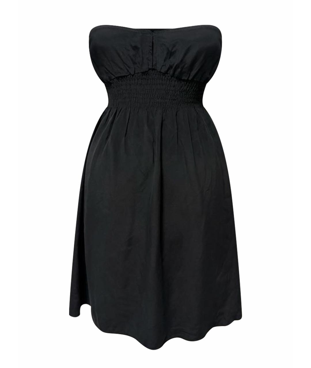 SEE BY CHLOE Черная хлопковая майка, фото 1