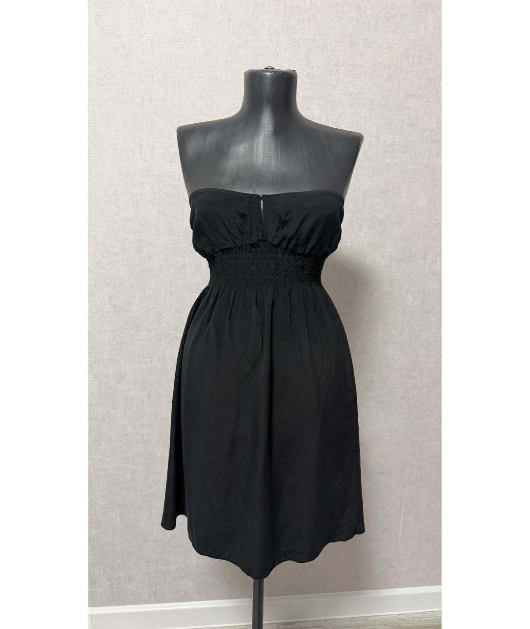 SEE BY CHLOE Черная хлопковая майка, фото 4