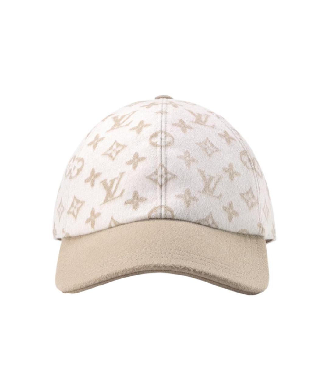 LOUIS VUITTON Бежевая кепка, фото 2