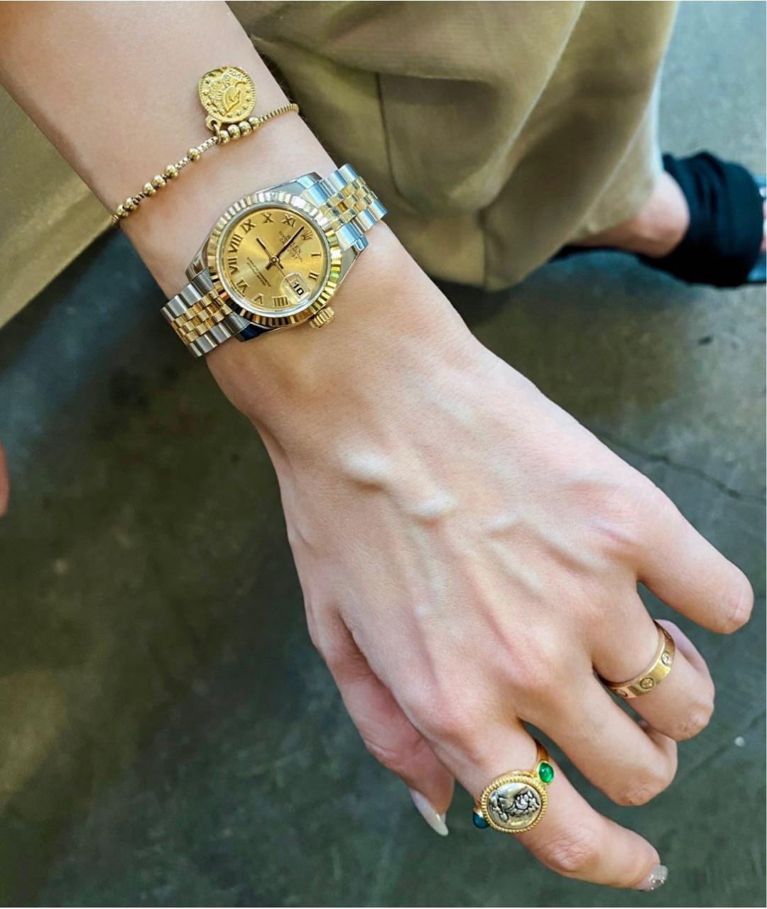 ROLEX Золотые часы из желтого золота, фото 7