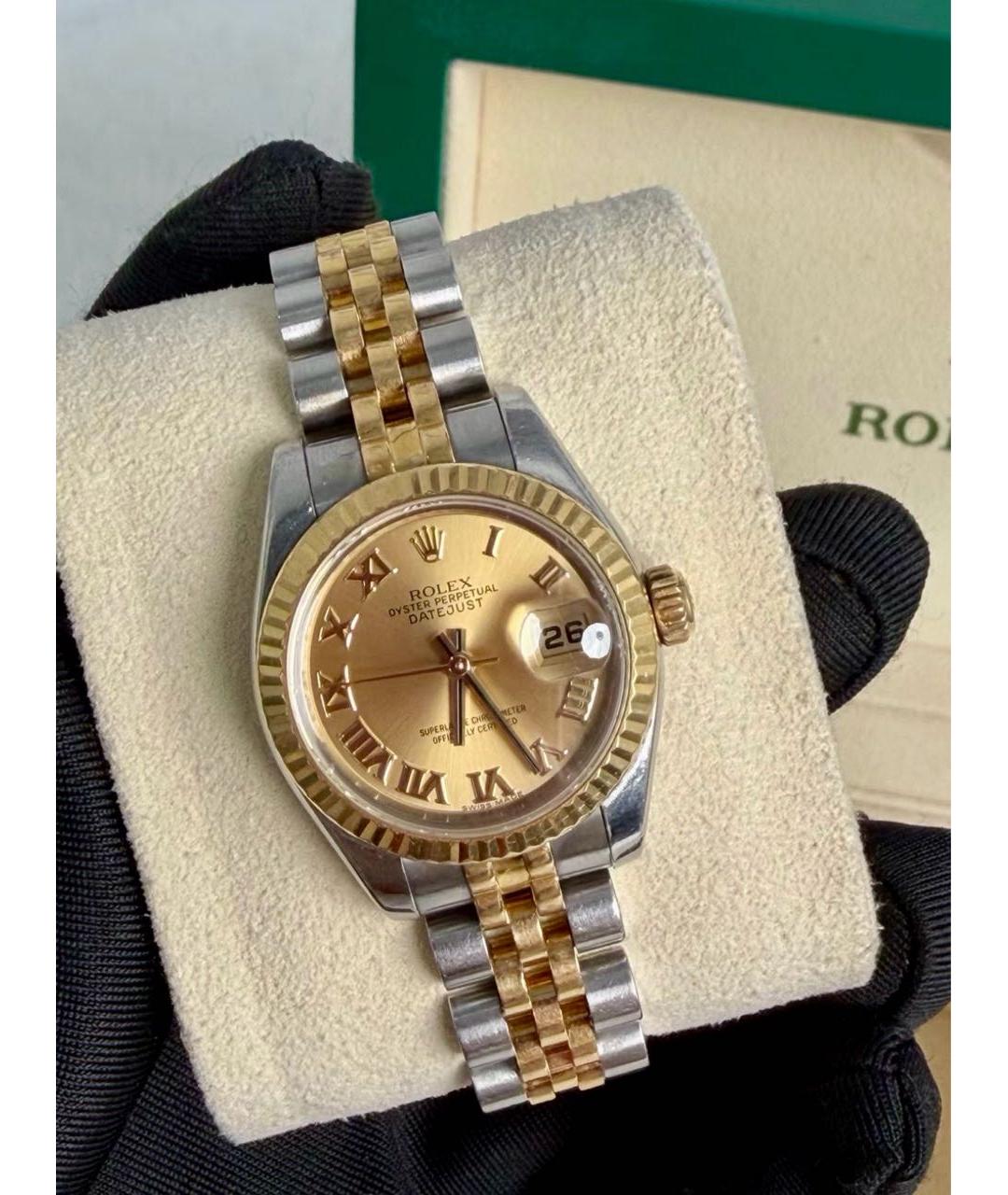 ROLEX Золотые часы из желтого золота, фото 2