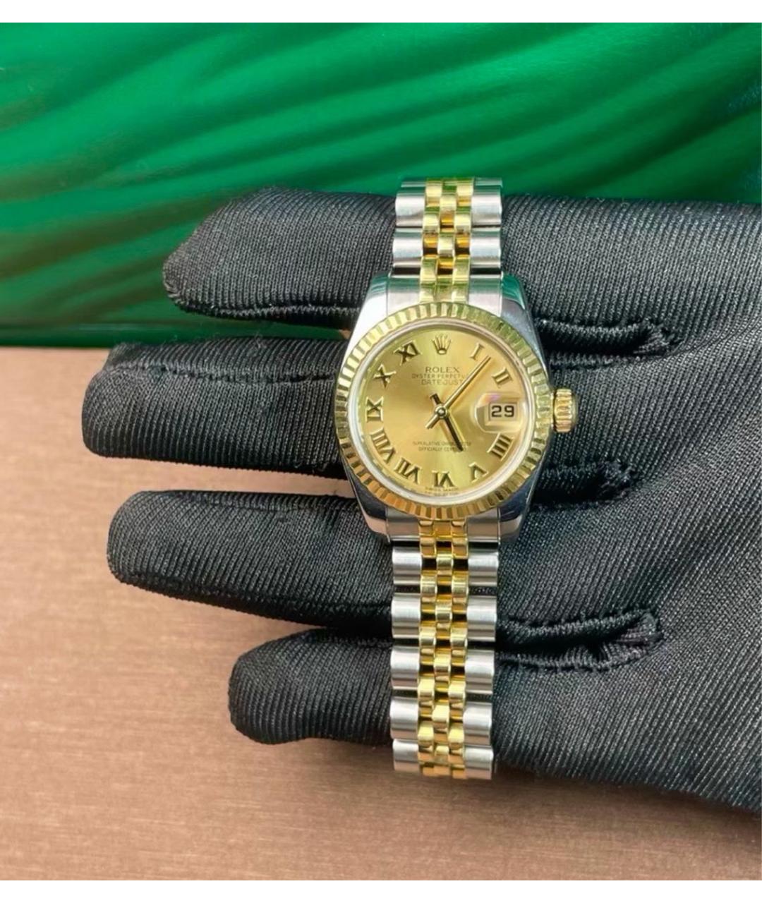 ROLEX Золотые часы из желтого золота, фото 5