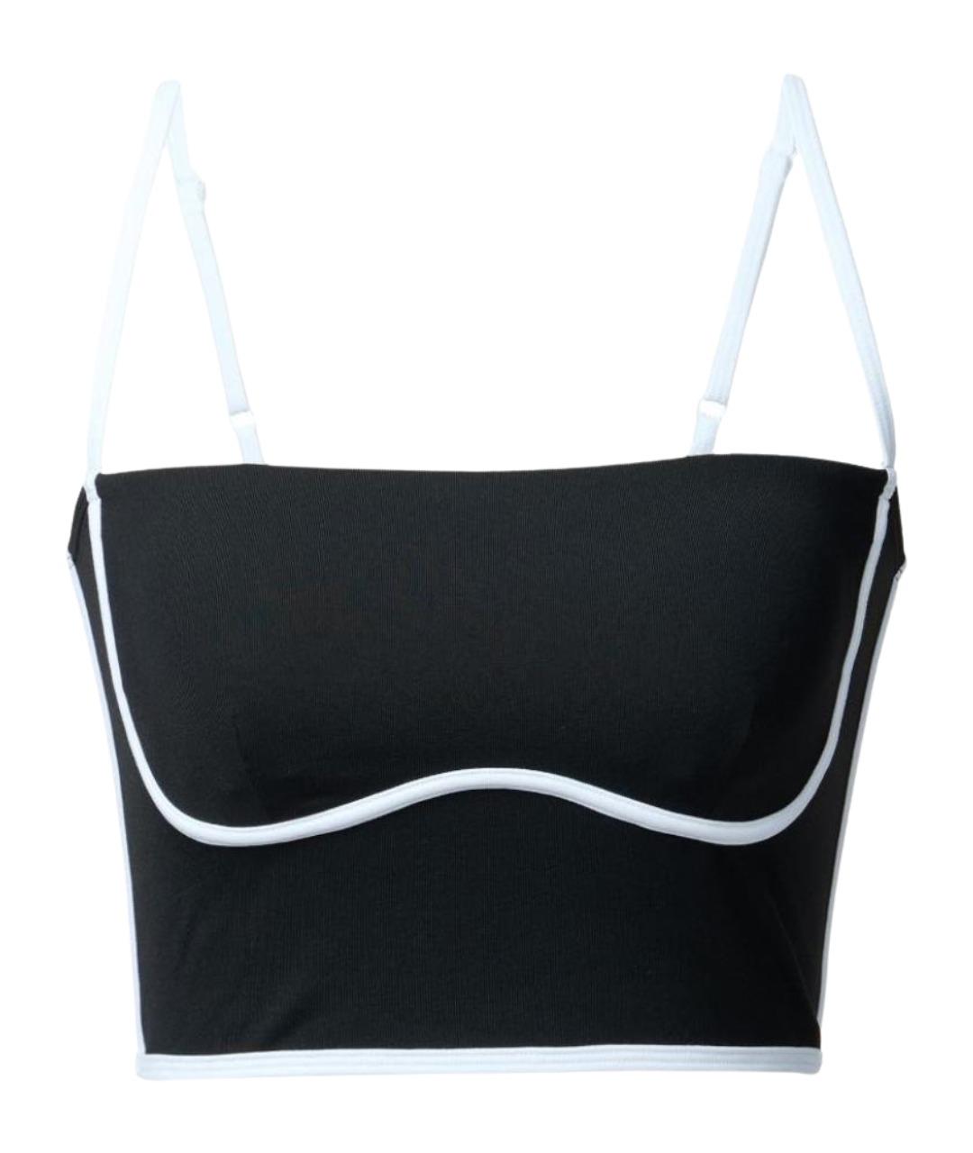 ALO YOGA Черная майка, фото 1