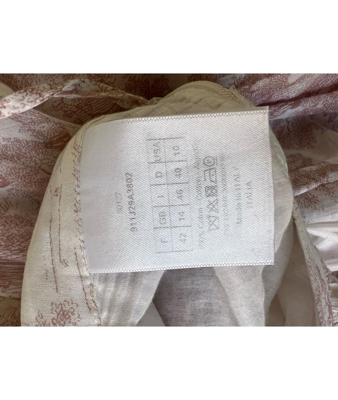 CHRISTIAN DIOR Розовая хлопковая юбка макси, фото 4