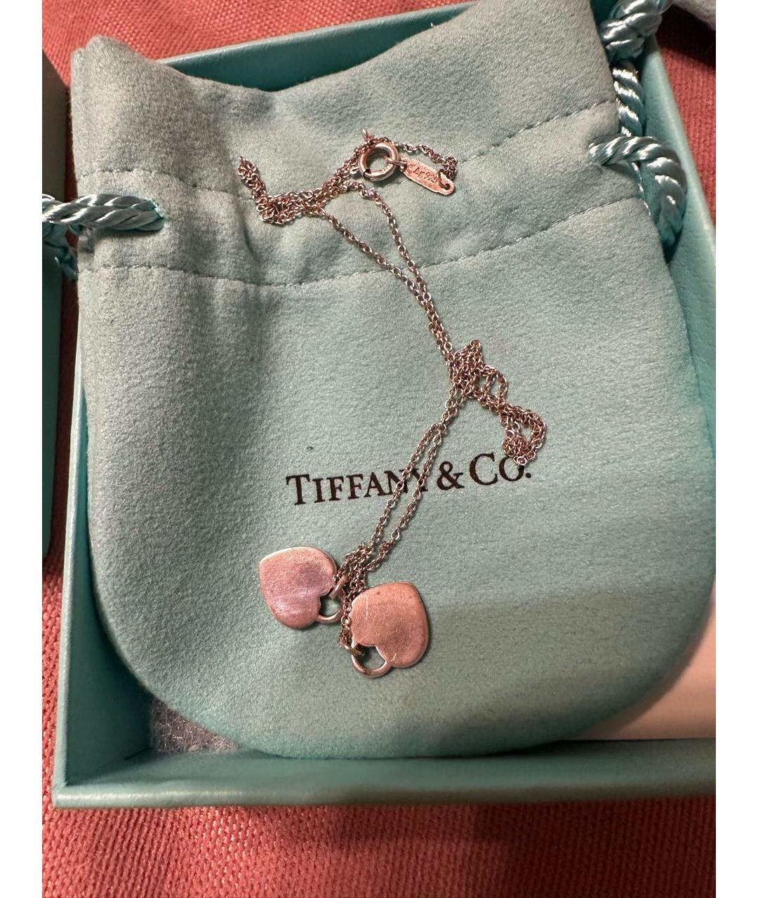 TIFFANY&CO Серебряное серебряное колье, фото 3