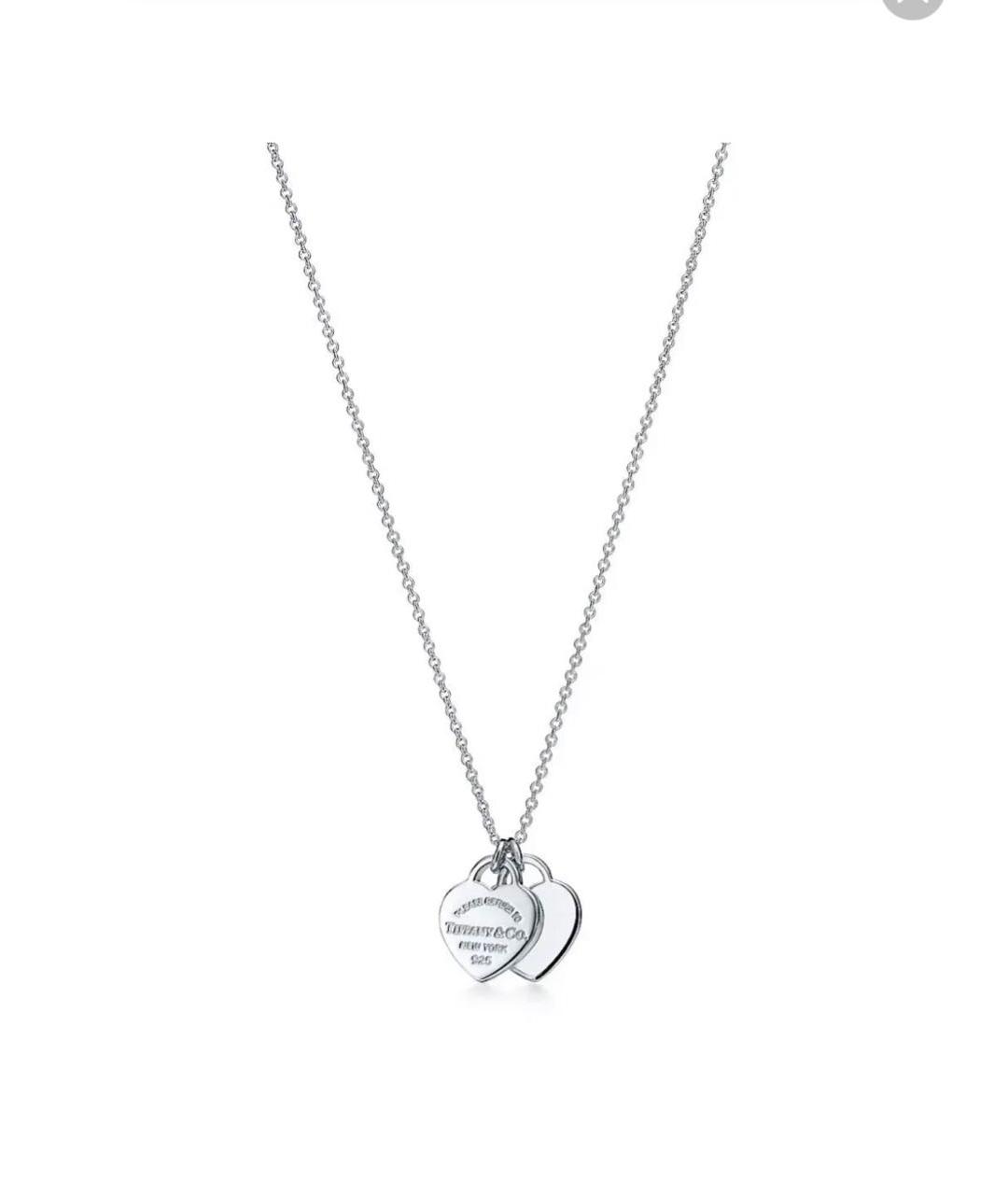 TIFFANY&CO Серебряное серебряное колье, фото 5