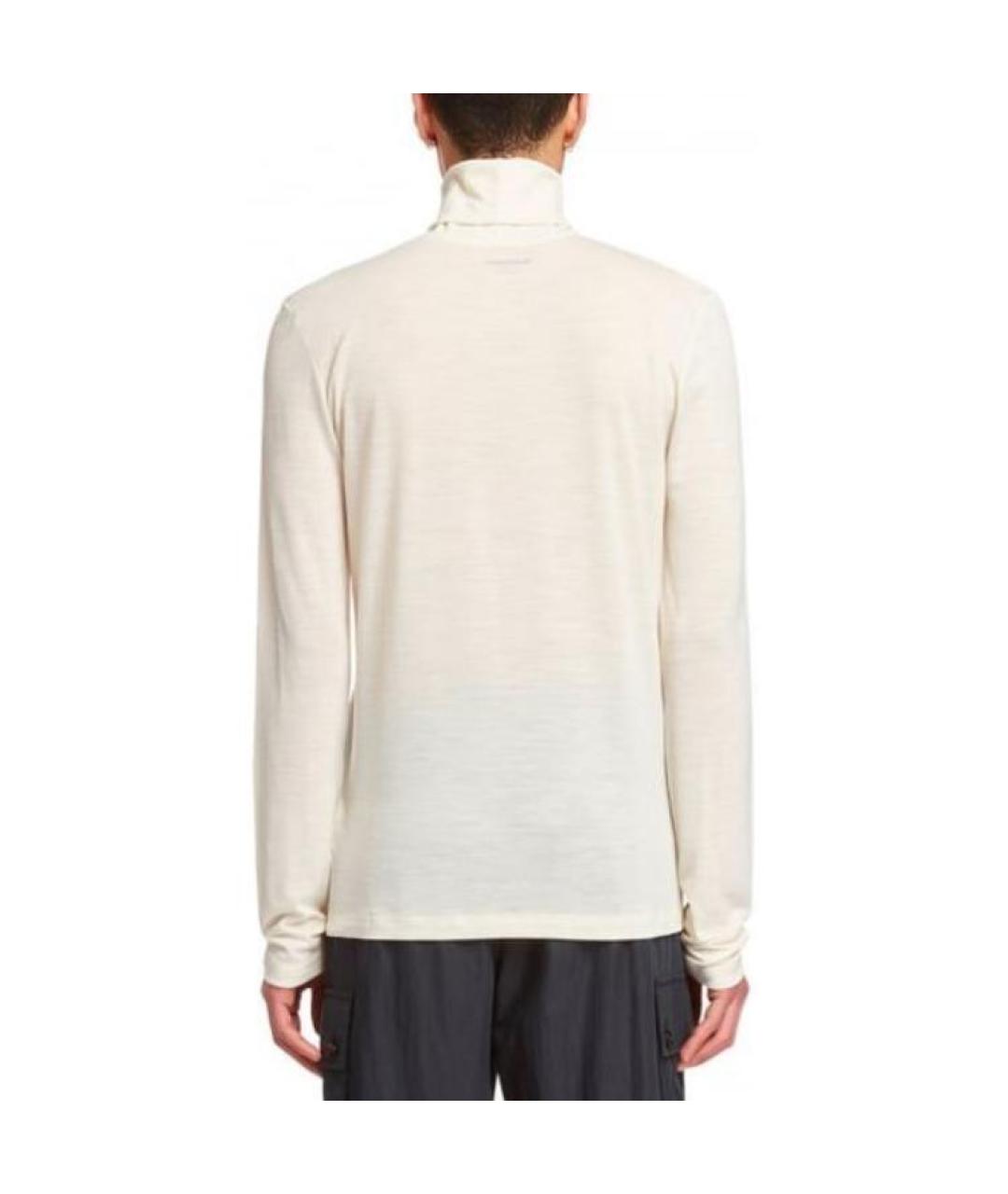 JIL SANDER Белый джемпер / свитер, фото 4