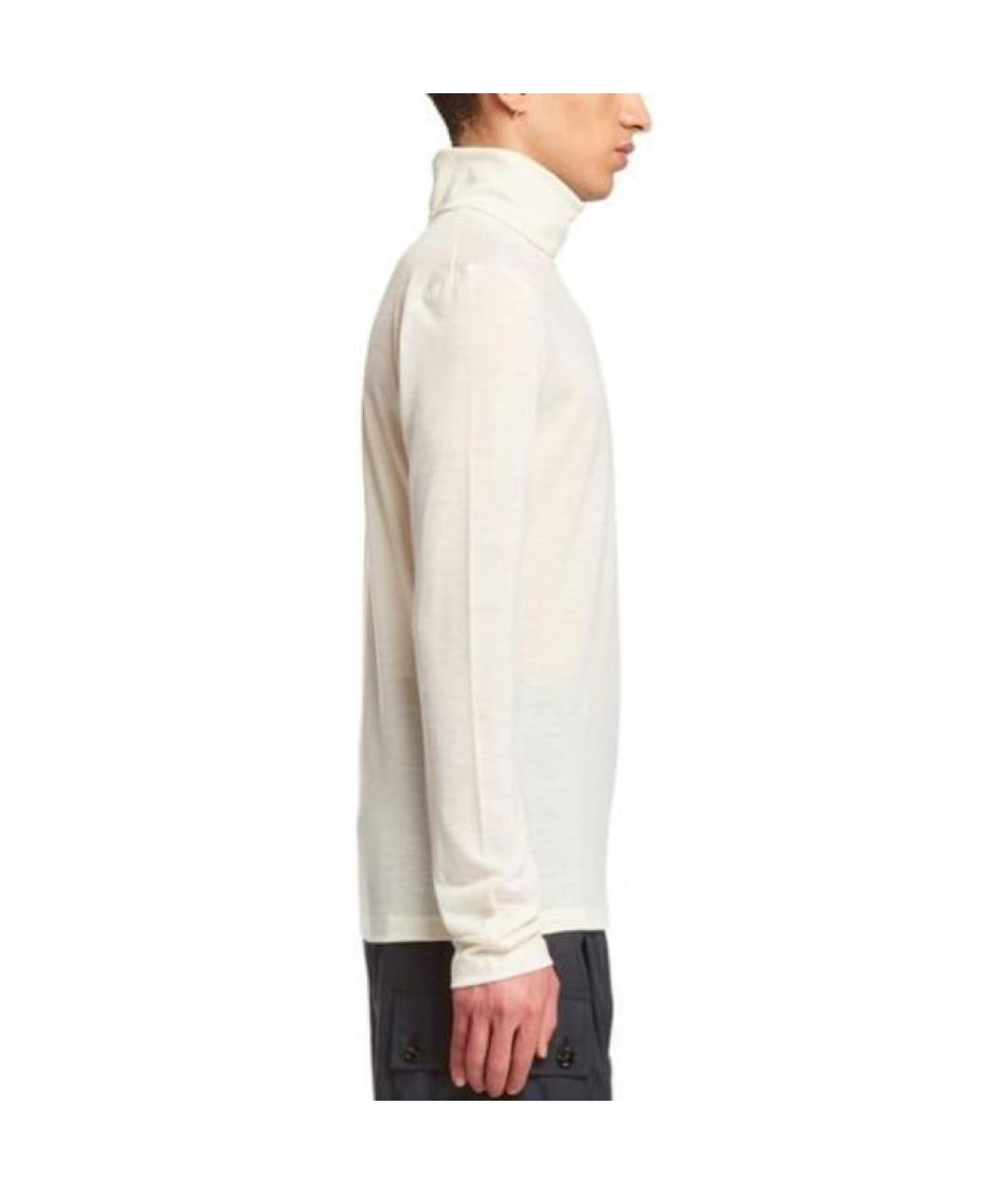 JIL SANDER Белый джемпер / свитер, фото 5