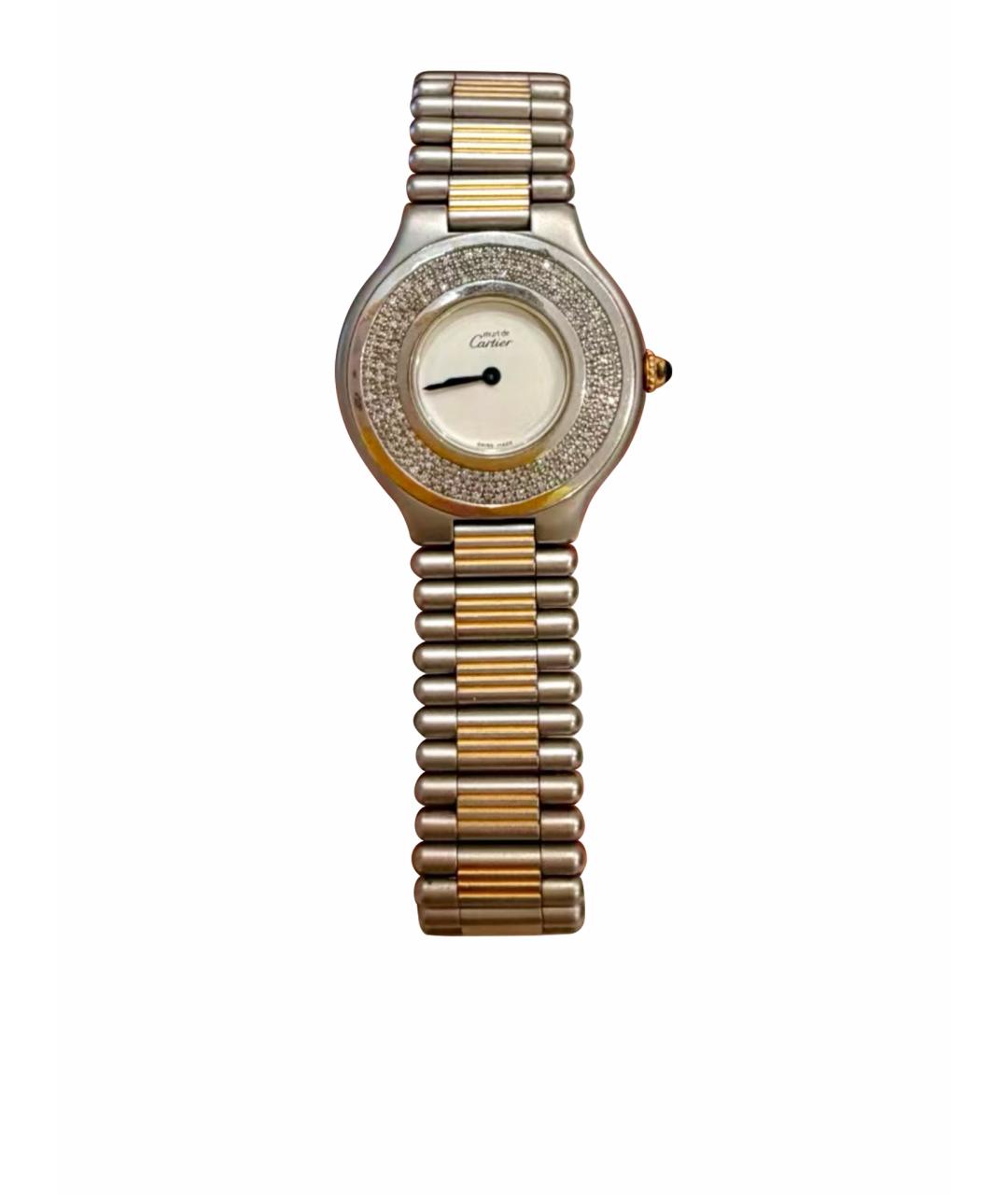 CARTIER Серебряные металлические часы, фото 1