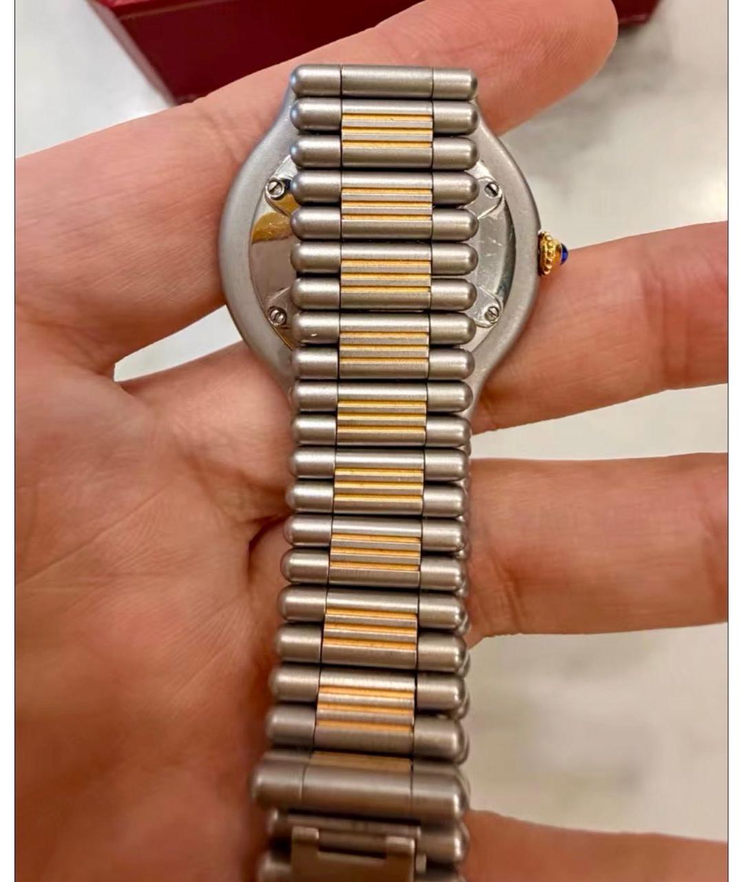 CARTIER Серебряные металлические часы, фото 2