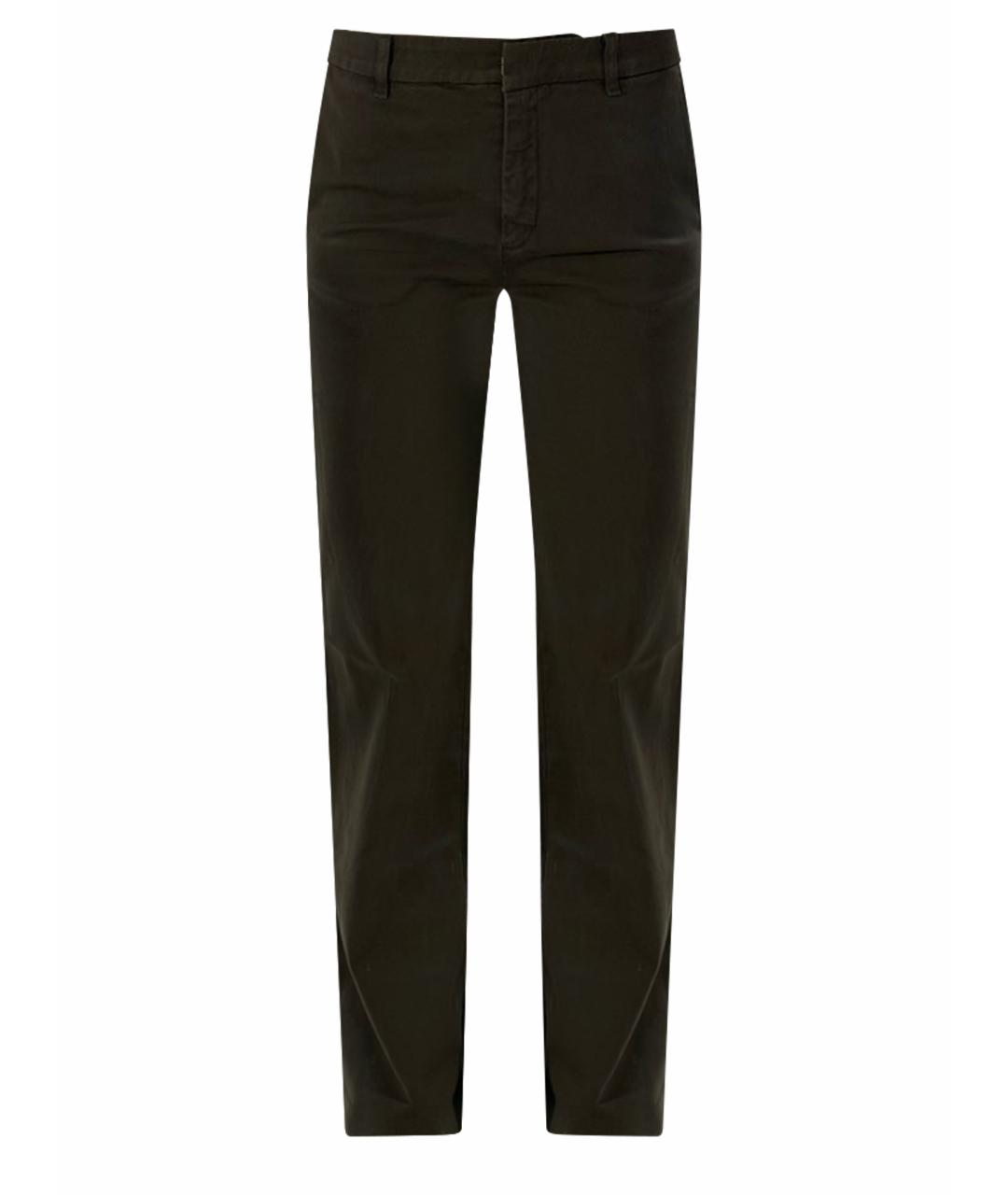 SEE BY CHLOE Коричневые хлопковые джинсы клеш, фото 1