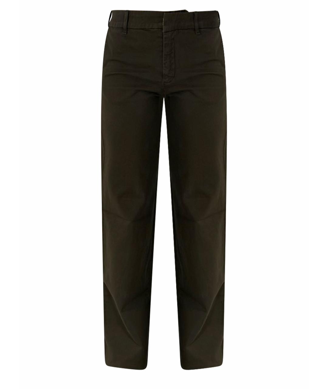 SEE BY CHLOE Коричневые хлопковые джинсы клеш, фото 5