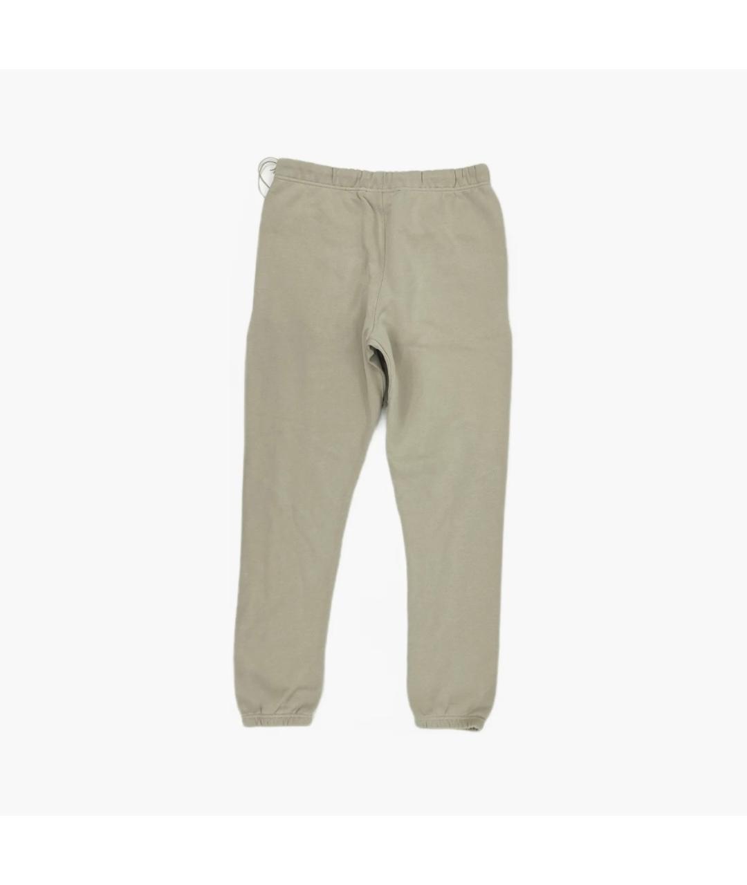 FEAR OF GOD ESSENTIALS Бежевые хлопковые спортивные брюки и шорты, фото 3