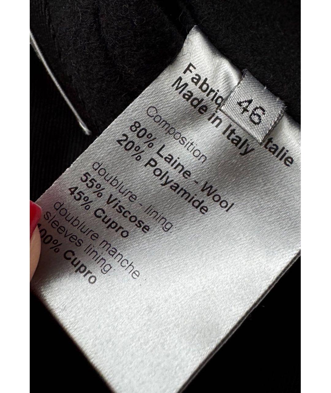 CHRISTIAN DIOR Черное пальто, фото 5