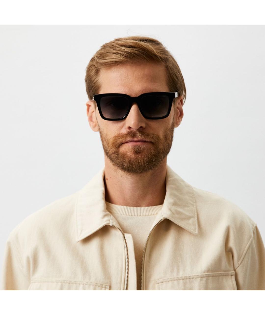 MARC JACOBS Черные пластиковые солнцезащитные очки, фото 7