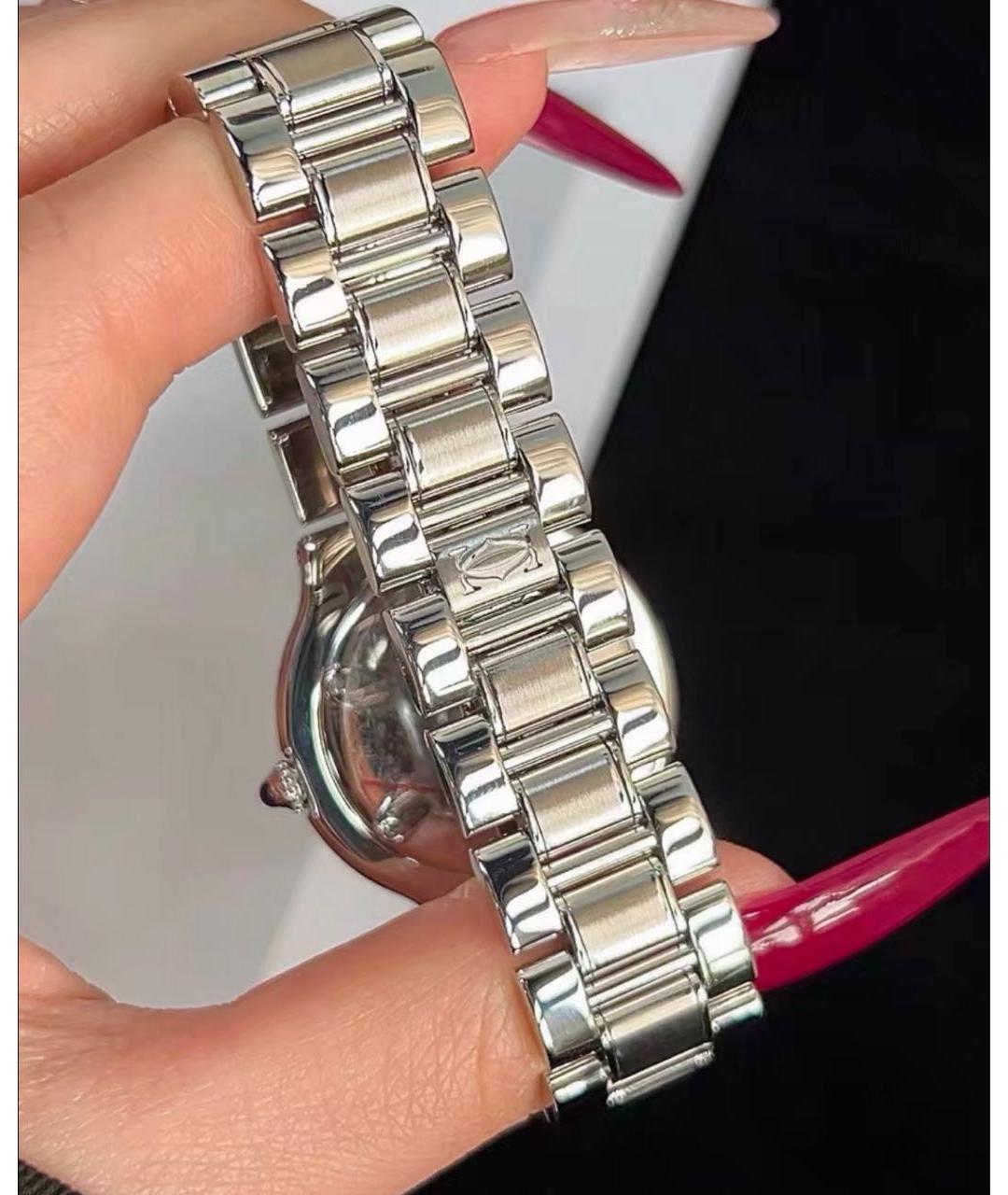 CARTIER Серебряные металлические часы, фото 2