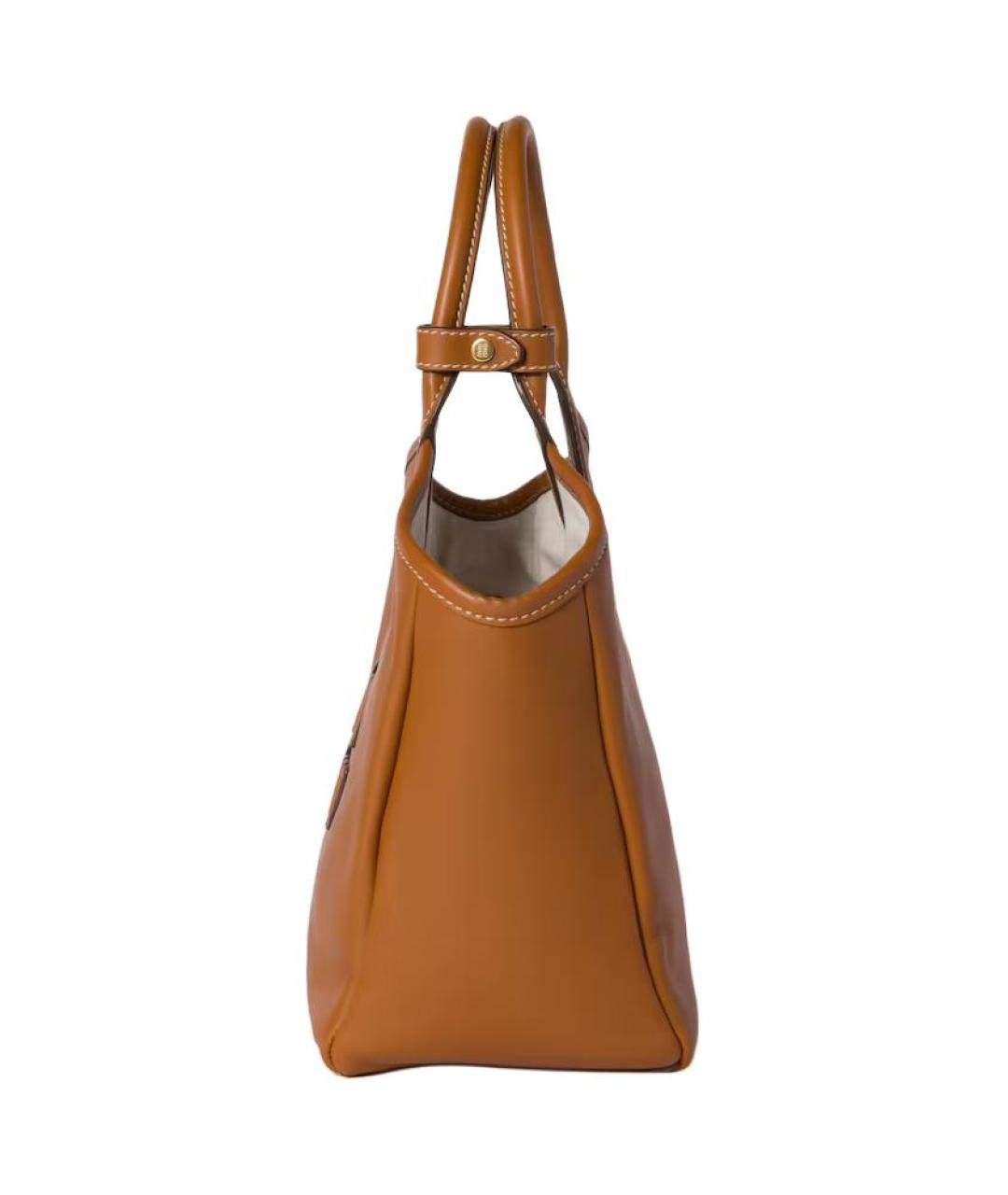 MIU MIU Коричневая кожаная сумка через плечо, фото 3