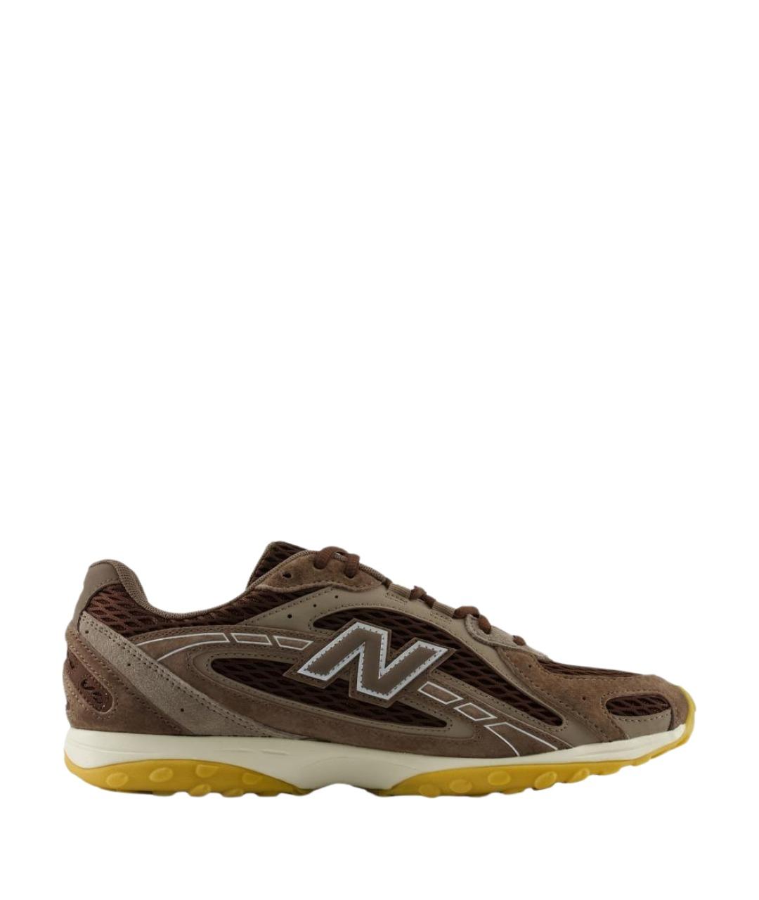 NEW BALANCE Бежевые кожаные кроссовки, фото 1