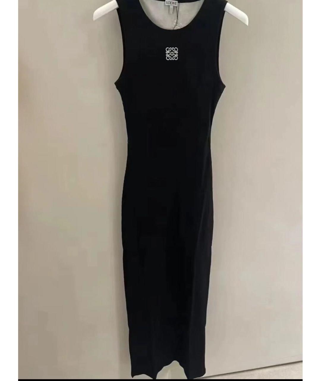 LOEWE Черное повседневное платье, фото 7