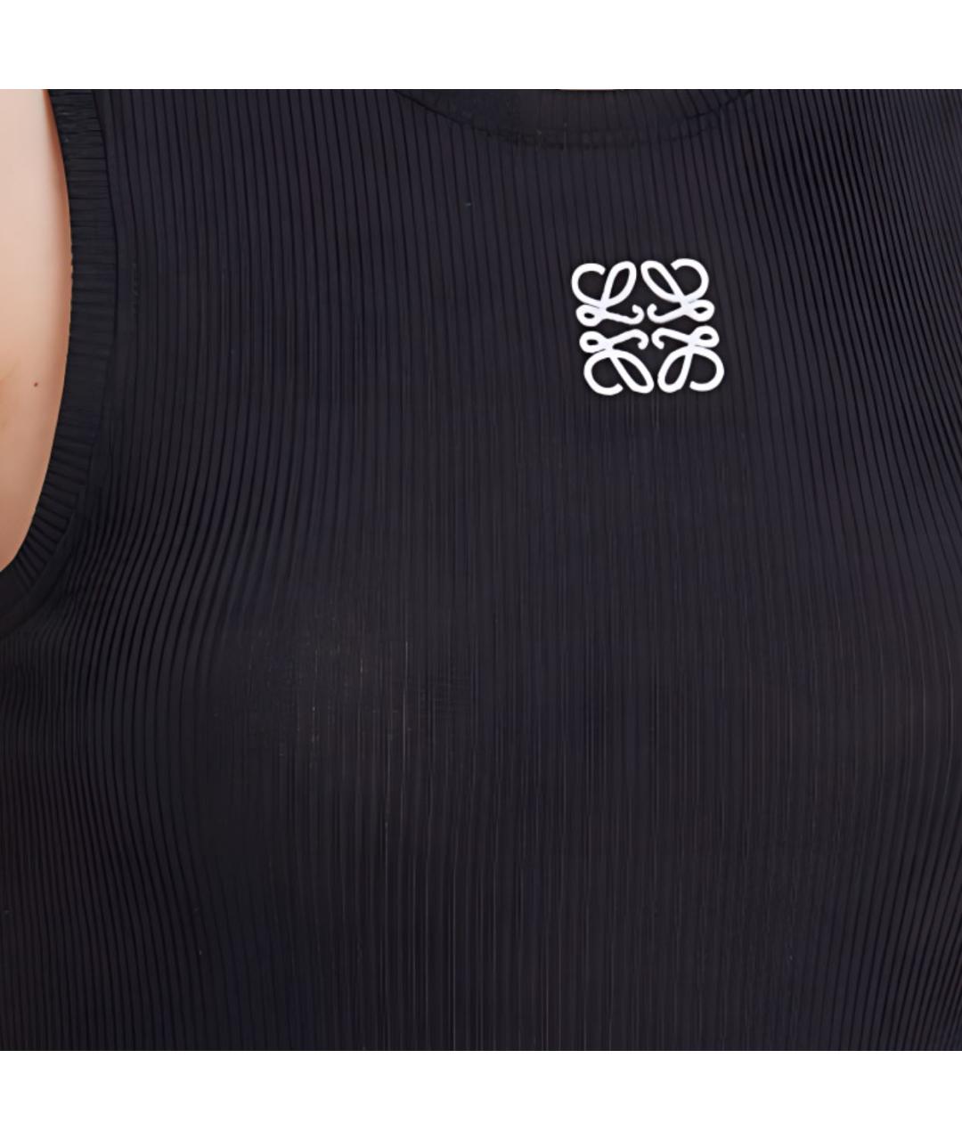 LOEWE Черное повседневное платье, фото 5