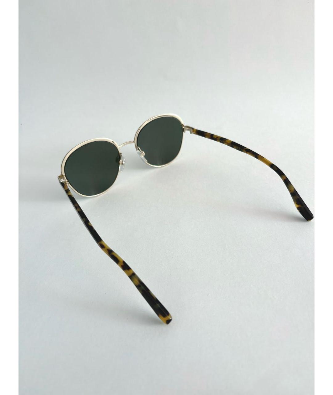 MARC JACOBS Зеленые металлические солнцезащитные очки, фото 7