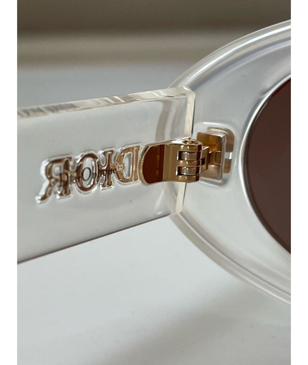 CHRISTIAN DIOR Пластиковые солнцезащитные очки, фото 3