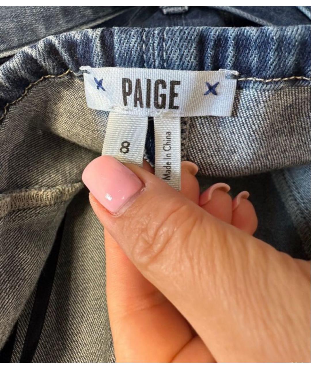 PAIGE Синий комбинезон, фото 4