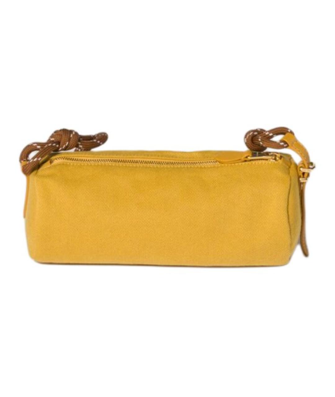 MIU MIU Желтая сумка через плечо, фото 3