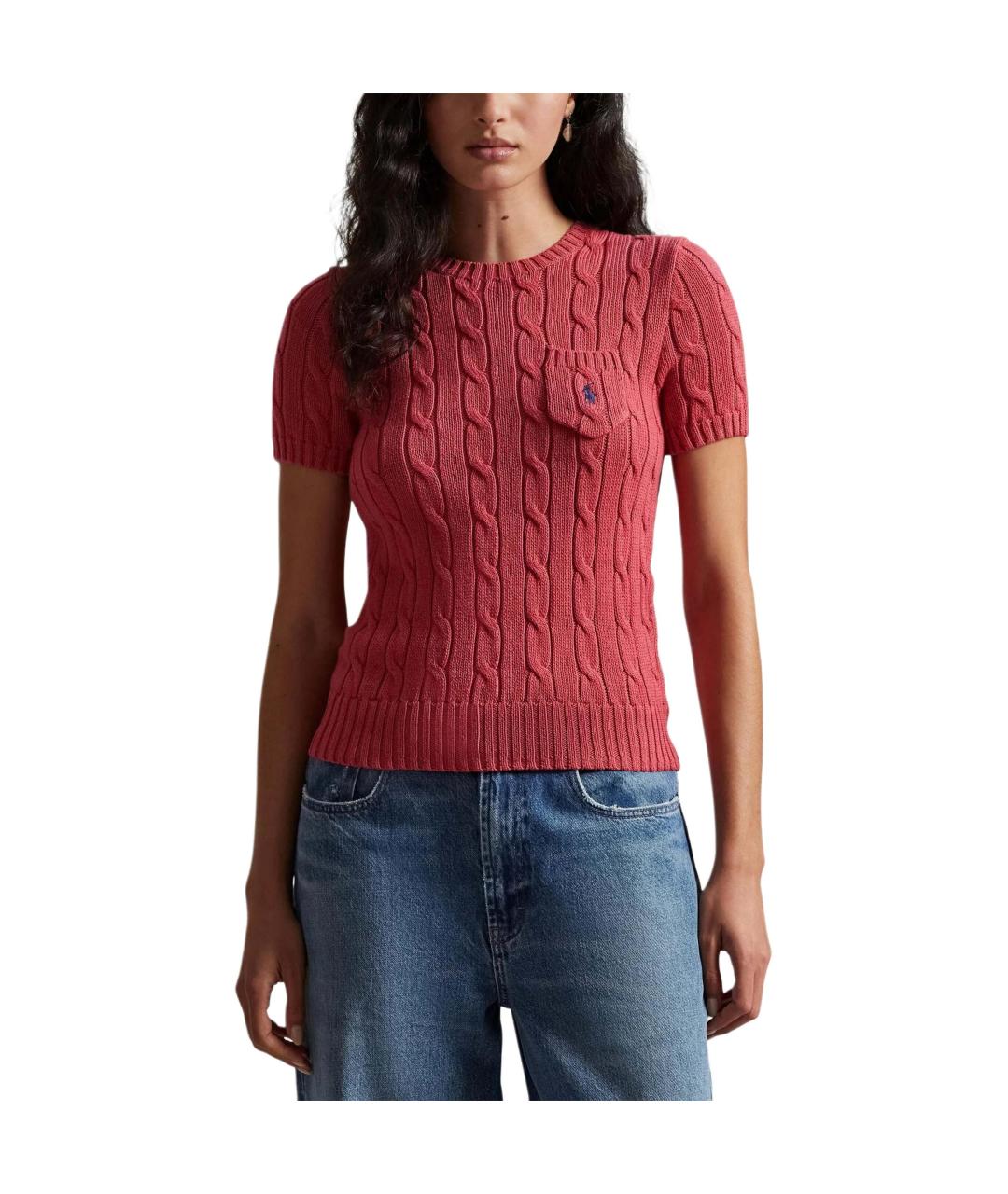 POLO RALPH LAUREN Красный джемпер / свитер, фото 3