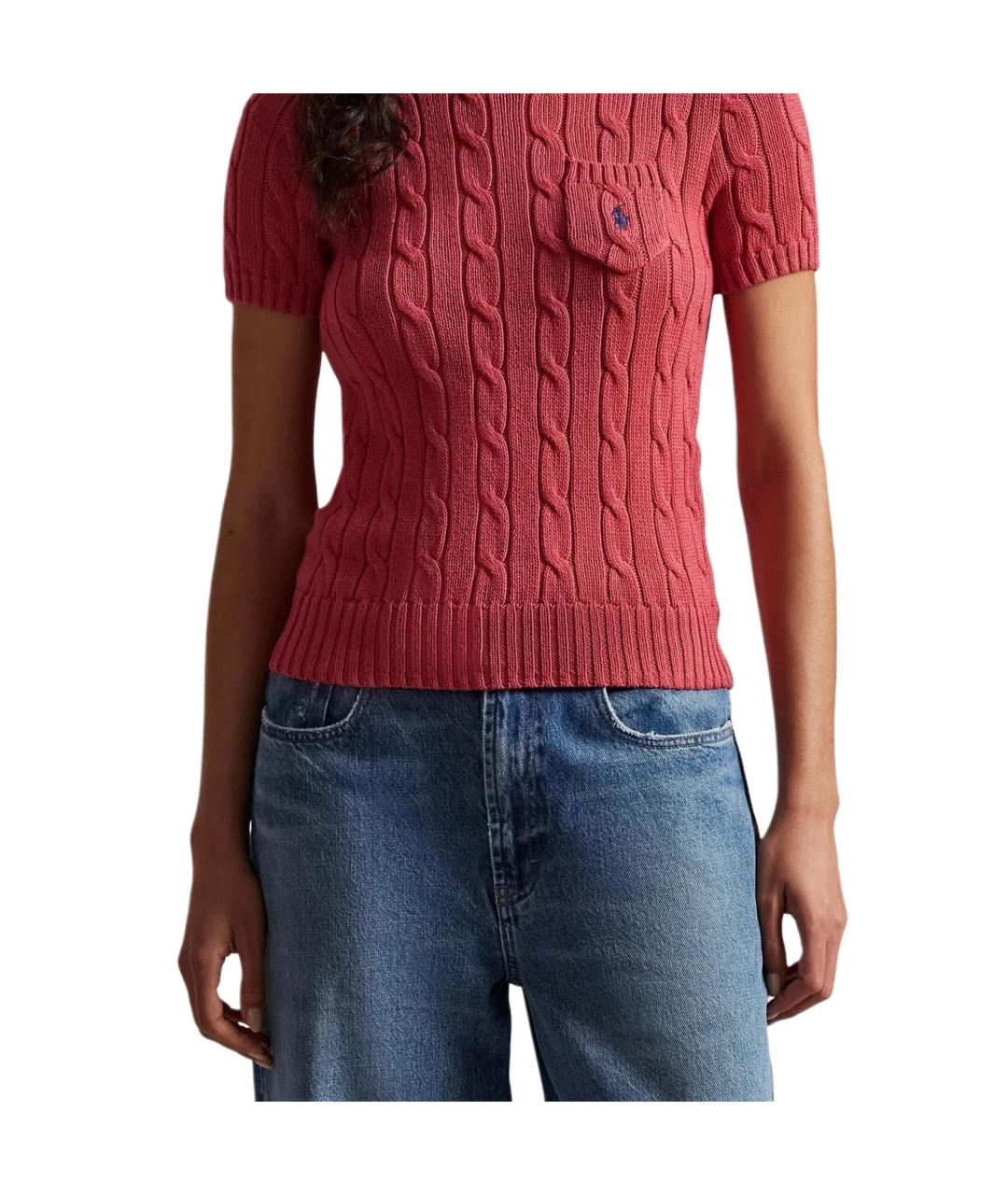 POLO RALPH LAUREN Красный джемпер / свитер, фото 5