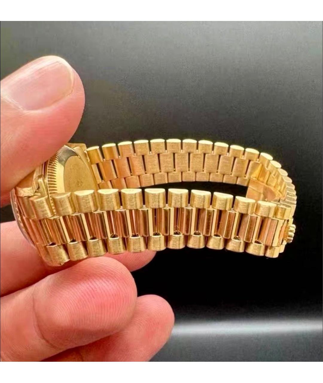 ROLEX Золотые часы из желтого золота, фото 5