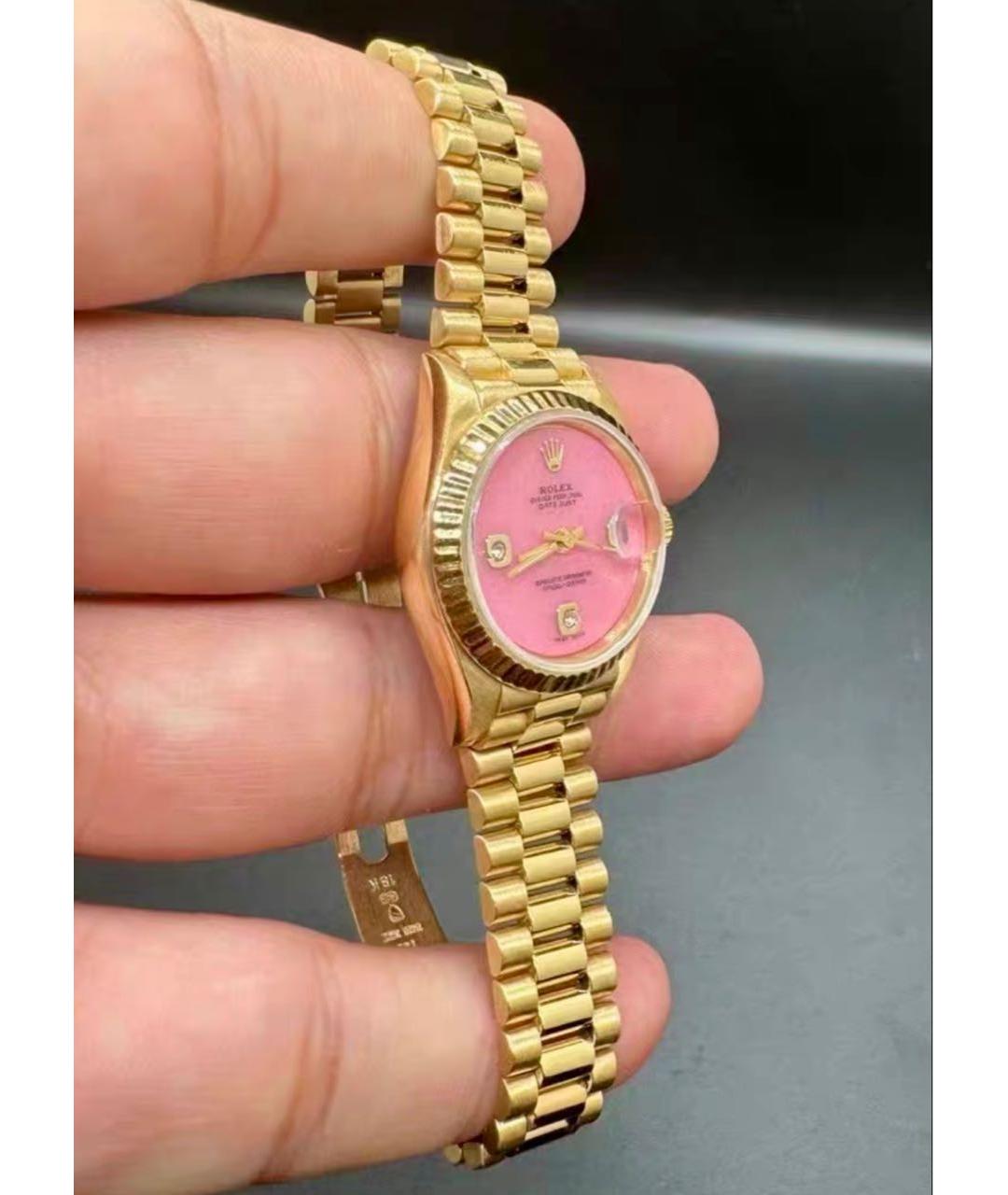 ROLEX Золотые часы из желтого золота, фото 3