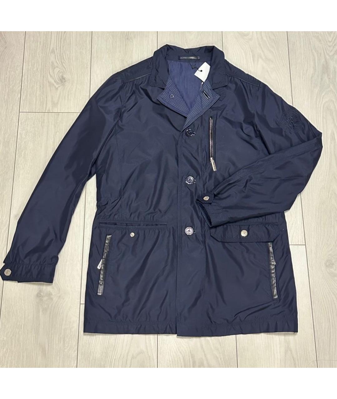STEFANO RICCI Темно-синяя куртка, фото 5