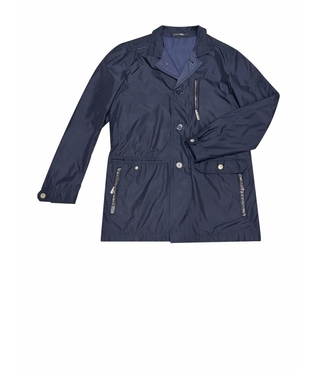 STEFANO RICCI Темно-синяя куртка, фото 1