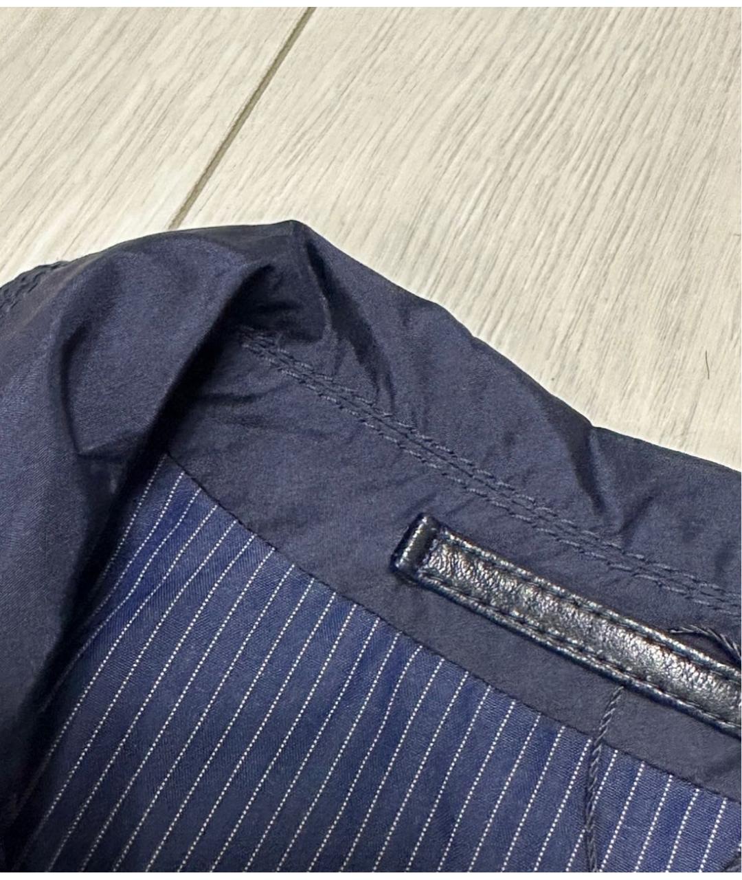 STEFANO RICCI Темно-синяя куртка, фото 2