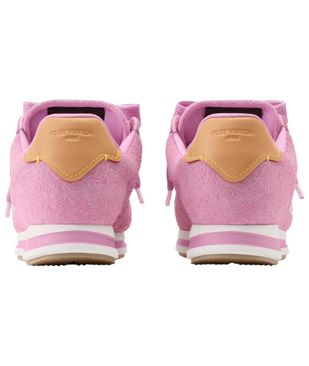 LOUIS VUITTON Розовые кроссовки, фото 5