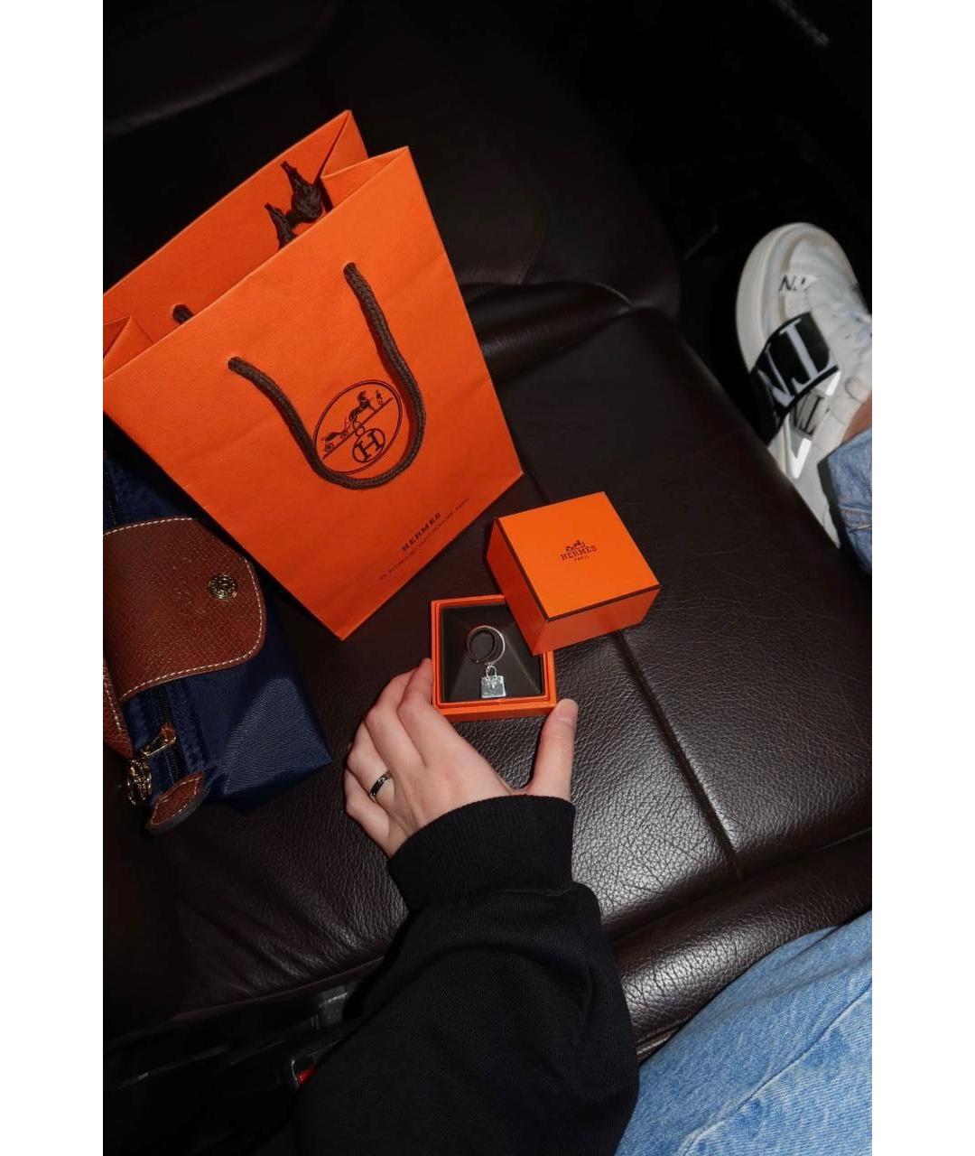 HERMES Серебряное серебряное кольцо, фото 5