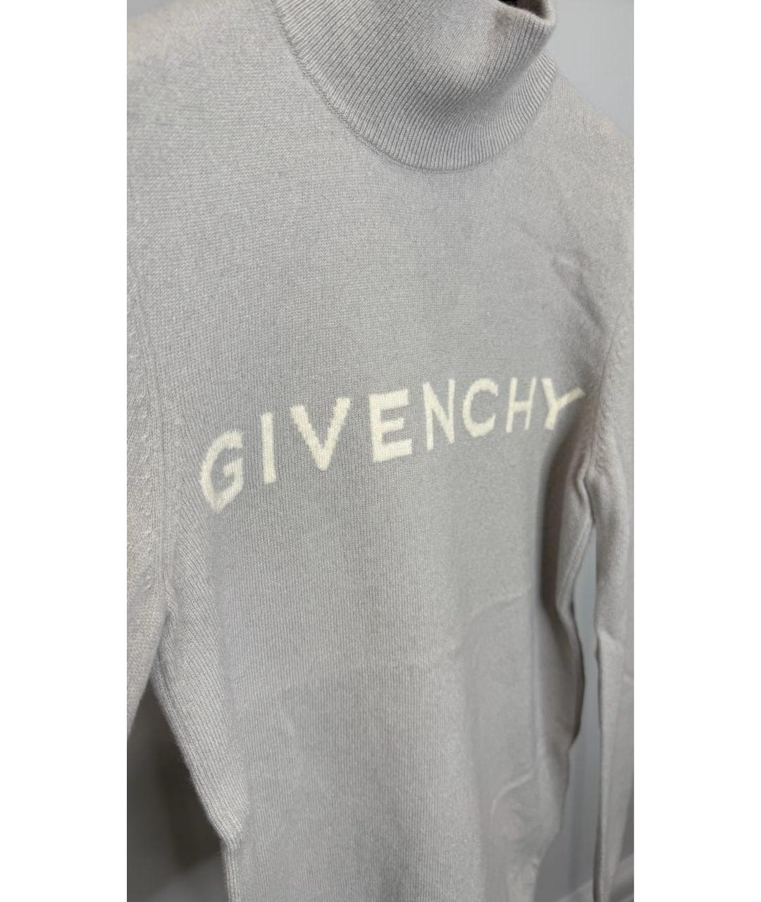 GIVENCHY Серая кашемировая водолазка, фото 4