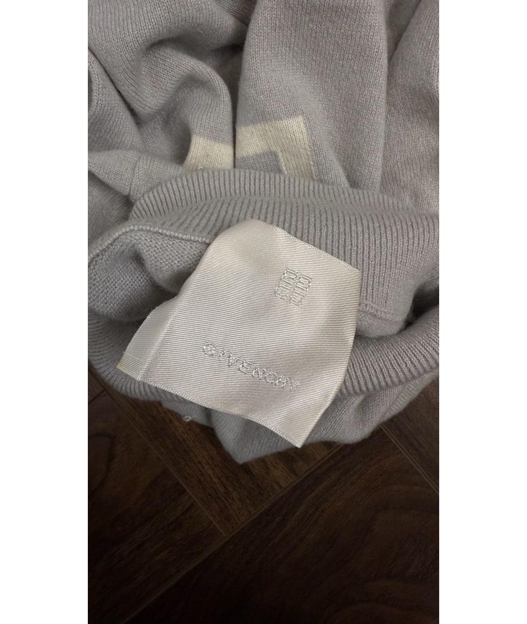 GIVENCHY Серая кашемировая водолазка, фото 6