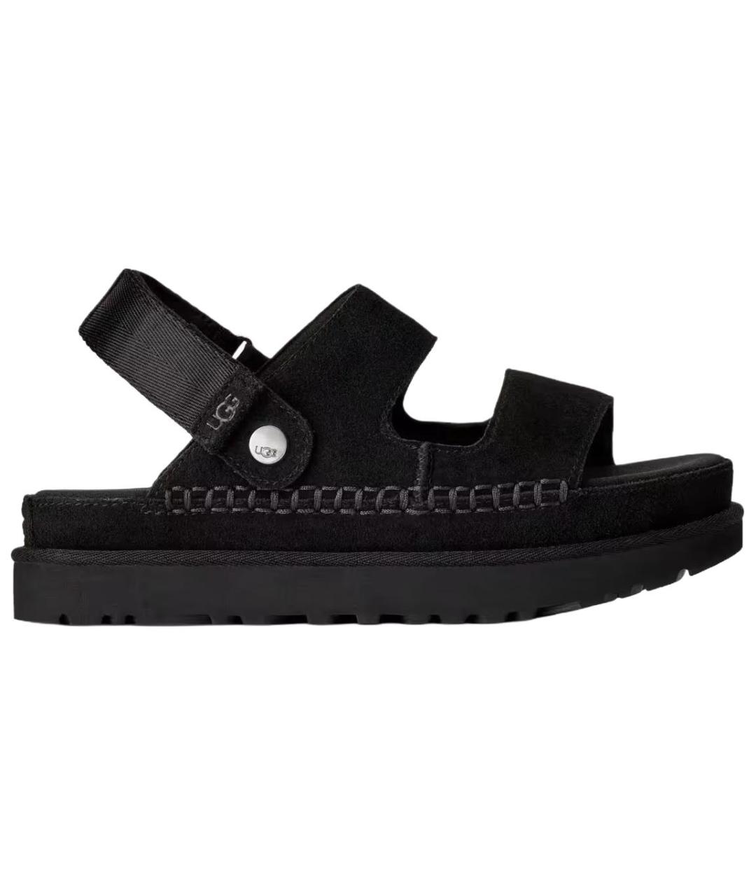 UGG AUSTRALIA Черные сандалии, фото 1